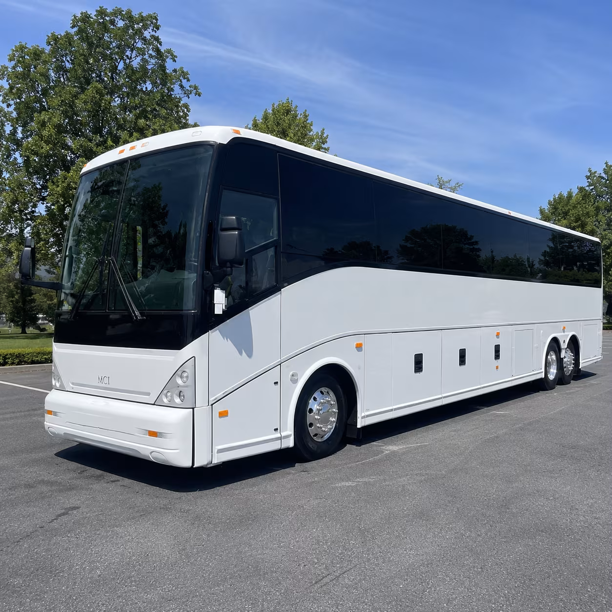 corona bus rental service area