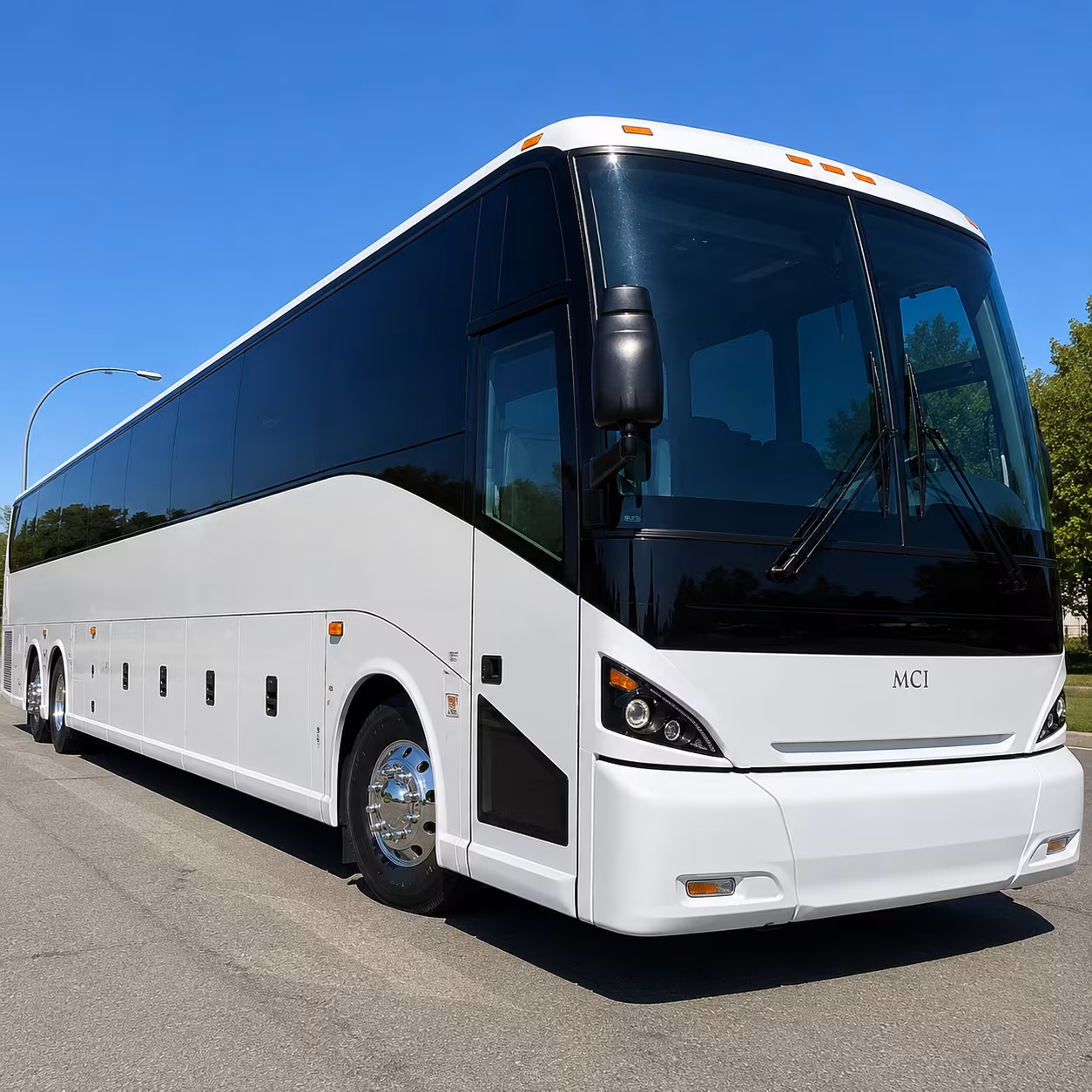 corona charter bus rental