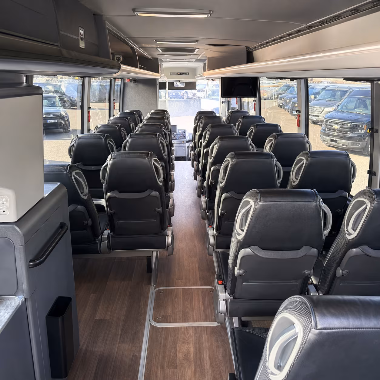 corona charter bus